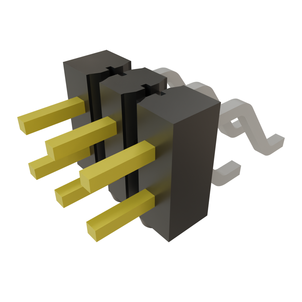 All Parts Connectors rugged connector TSM-103-04-L-DH-A by Samtec