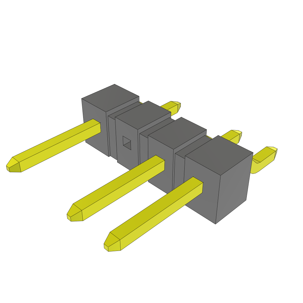 All Parts Connectors BTB Connectors TSM-104-01-L-SH-003 by Samtec