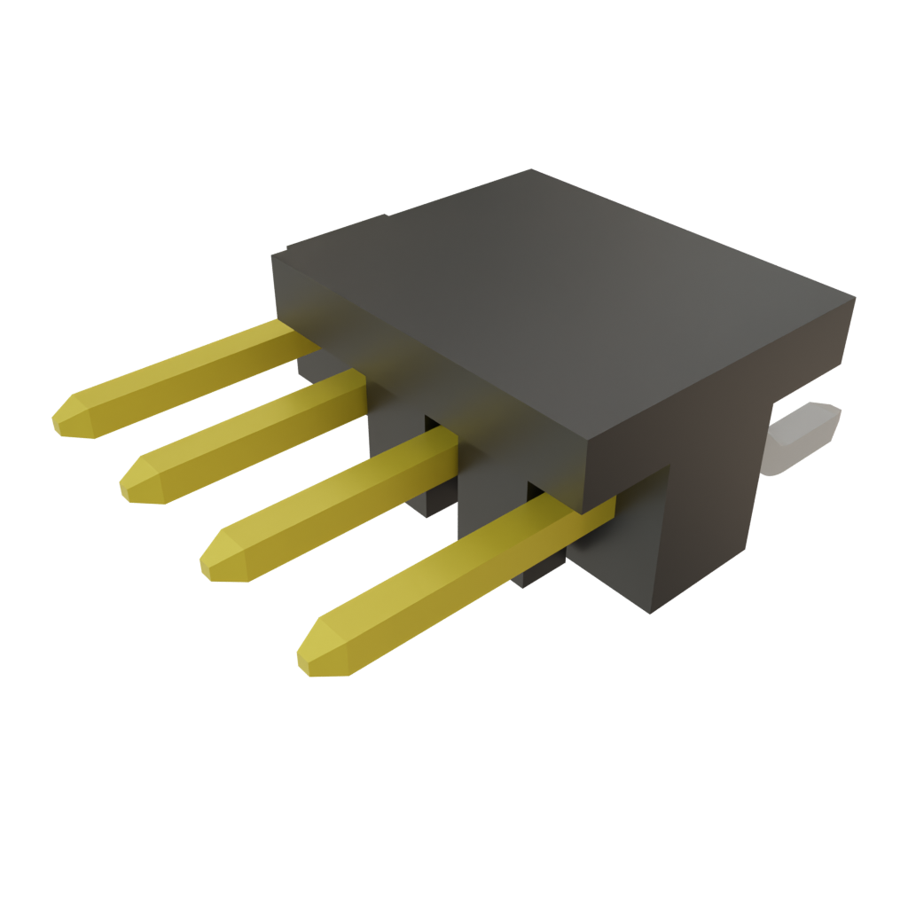 All Parts Connectors rugged connector TSM-104-01-S-SH-P-TR by Samtec