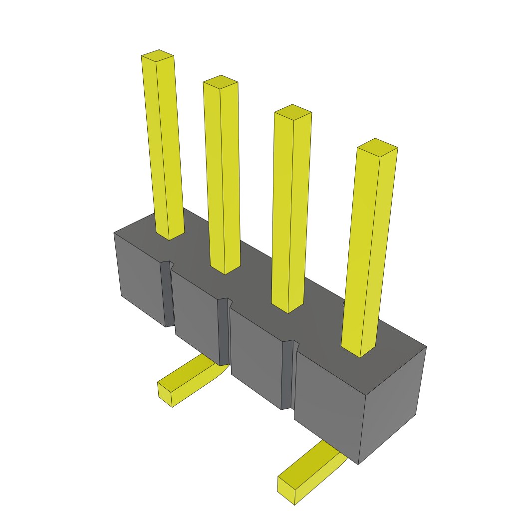 TSM-104-01-STL-SV by Samtec