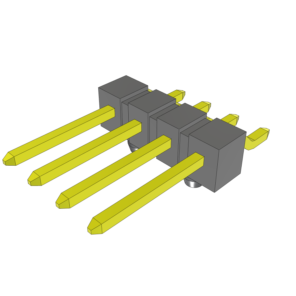 All Parts Connectors rugged connector TSM-104-02-L-SH-A-TR by Samtec