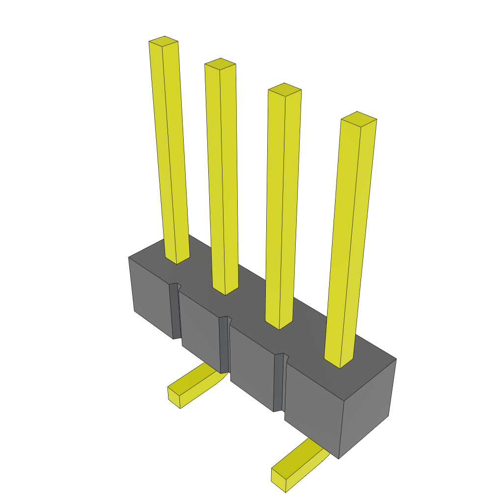 All Parts Connectors BTB Connectors TSM-104-02-T-SV-TR by Samtec