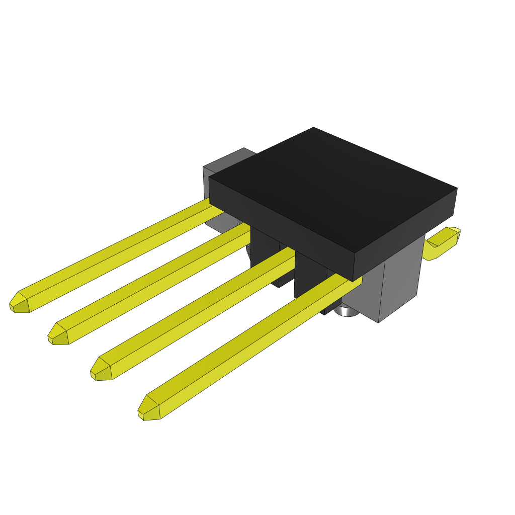 All Parts Connectors rugged connector TSM-104-03-S-SH-A-P-TR by Samtec