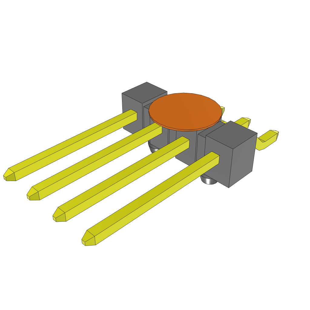 All Parts Connectors BTB Connectors TSM-104-03-T-SH-A-K by Samtec