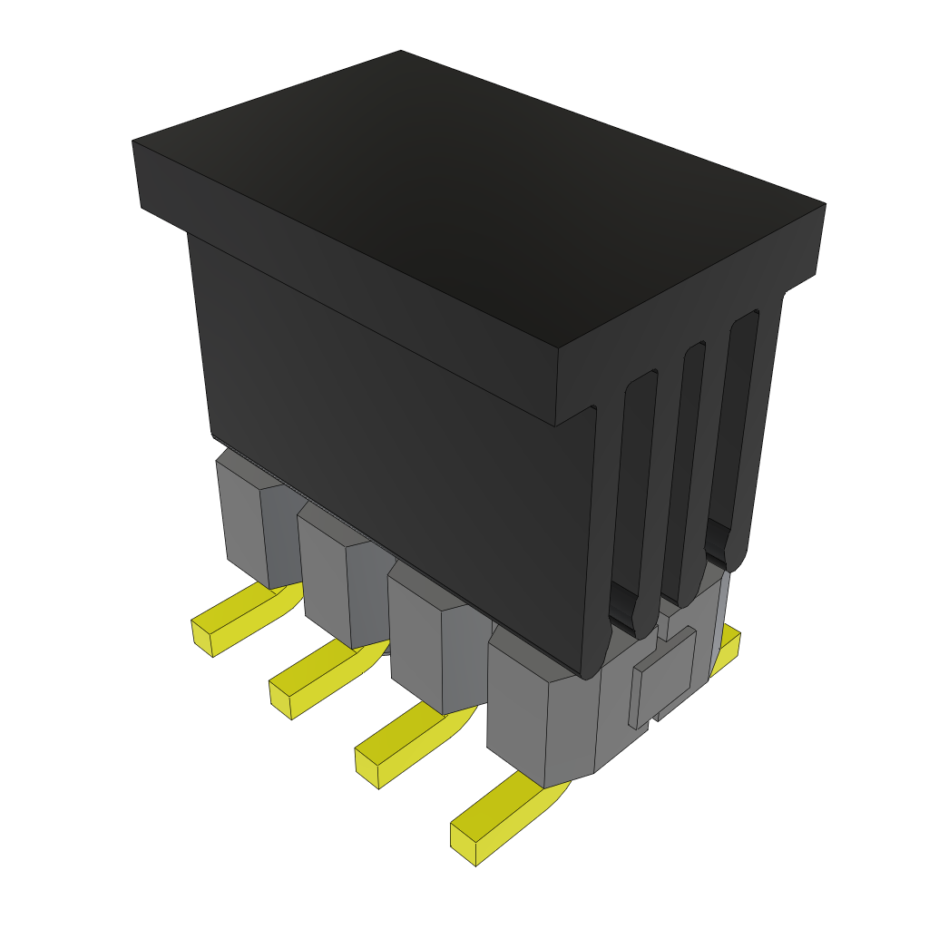 All Parts Connectors rugged connector TSM-104-04-L-DV-A-P by Samtec