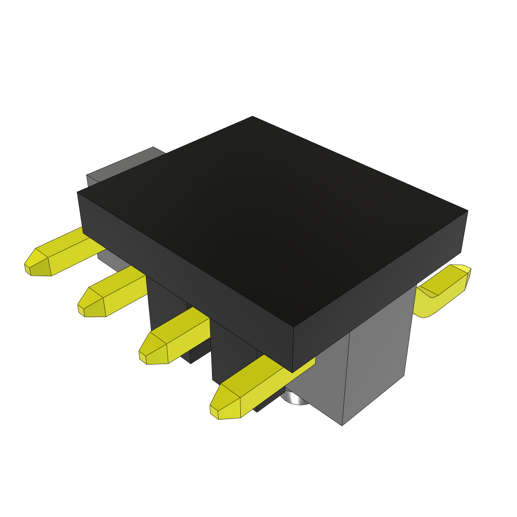 All Parts Connectors rugged connector TSM-104-04-L-SH-A-P-TR by Samtec