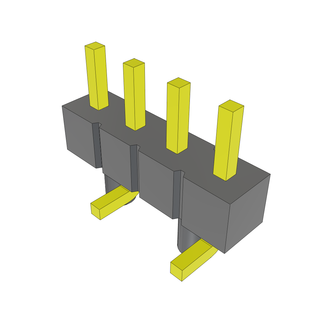 All Parts Connectors rugged connector TSM-104-04-S-SV-A by Samtec