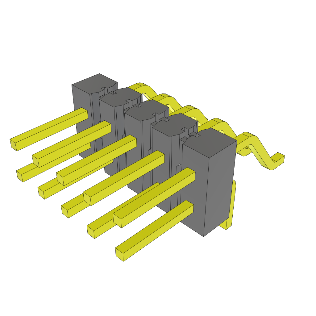 All Parts Connectors rugged connector TSM-105-01-F-MT by Samtec