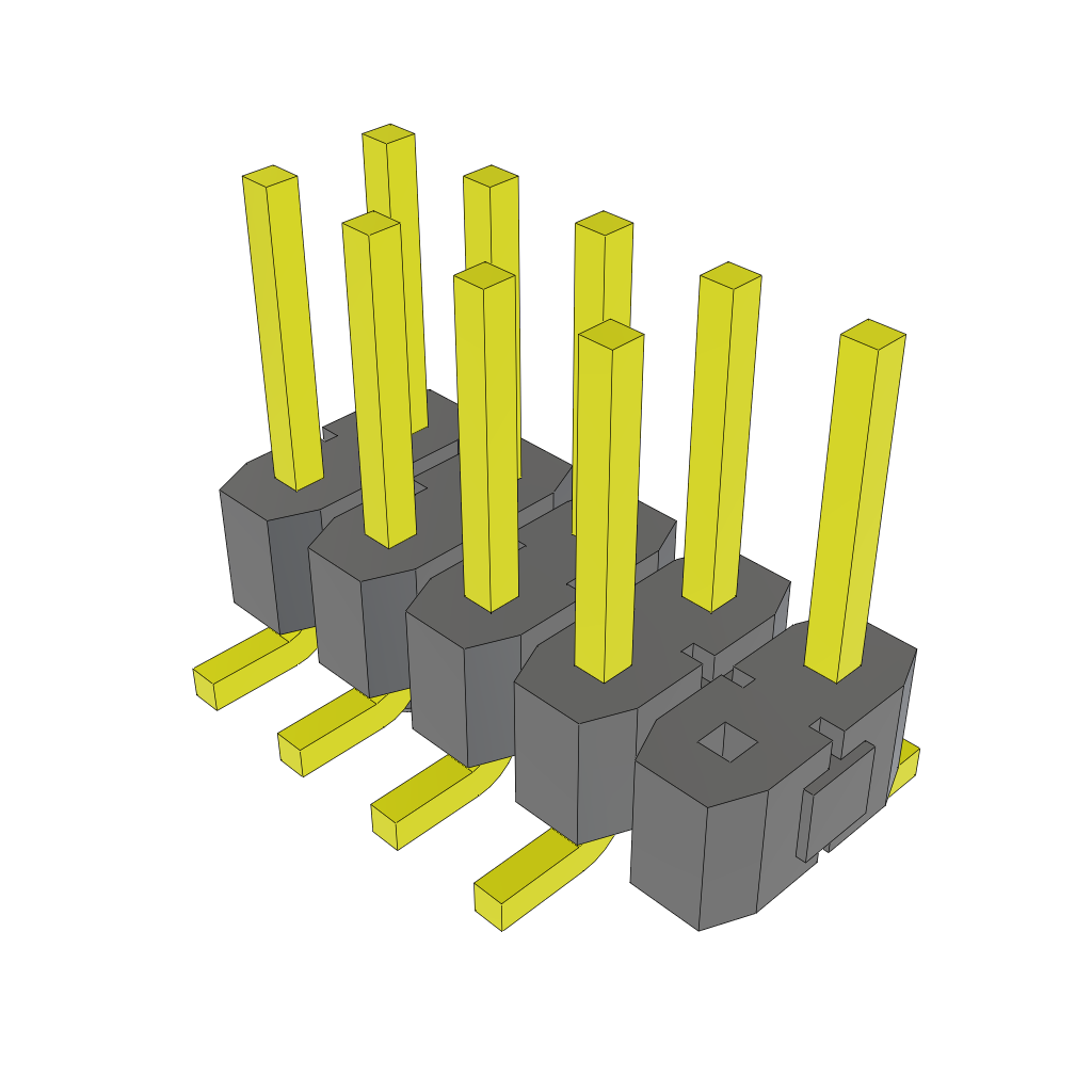 All Parts Connectors rugged connector TSM-105-01-L-DV-A-009 by Samtec