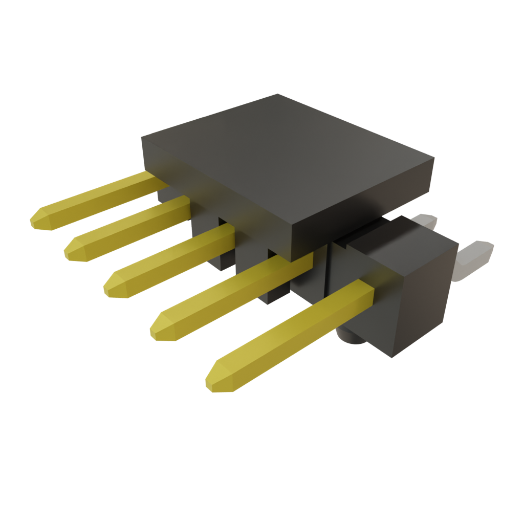 All Parts Connectors rugged connector TSM-105-01-L-SH-A-P by Samtec