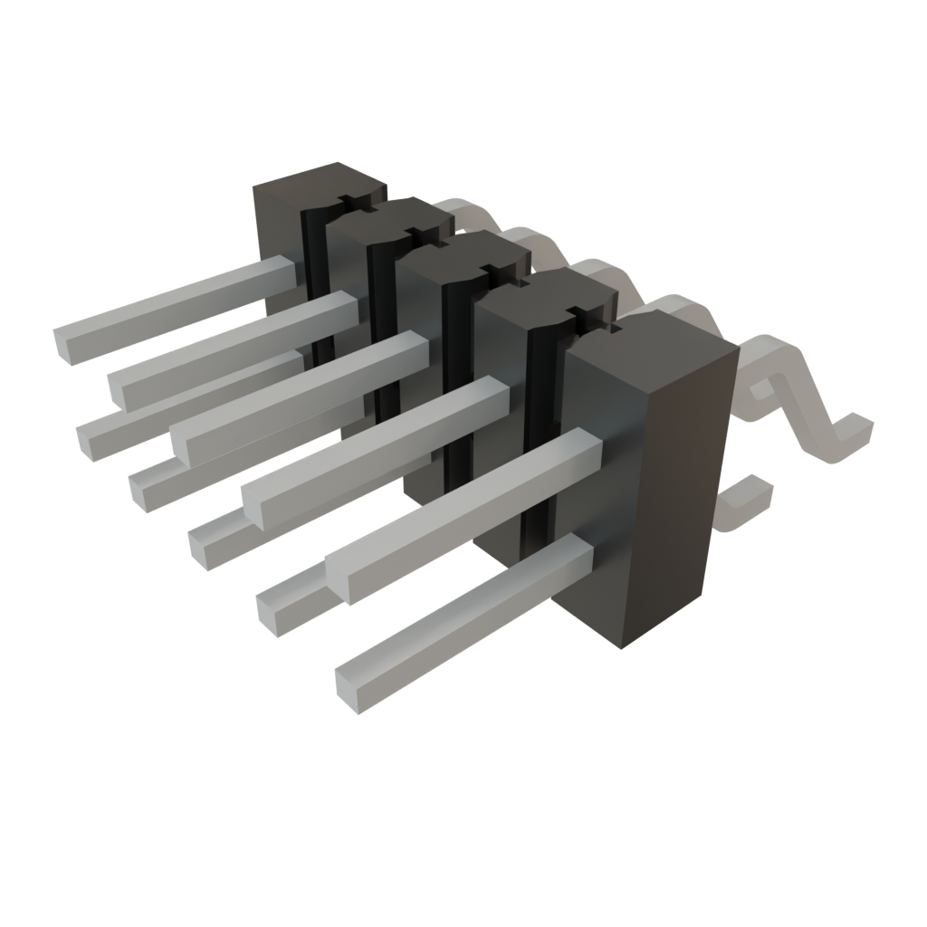 All Parts Connectors rugged connector TSM-105-01-T-DH by Samtec