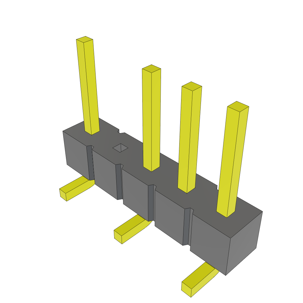 All Parts Connectors BTB Connectors TSM-105-01-T-SV-004 by Samtec