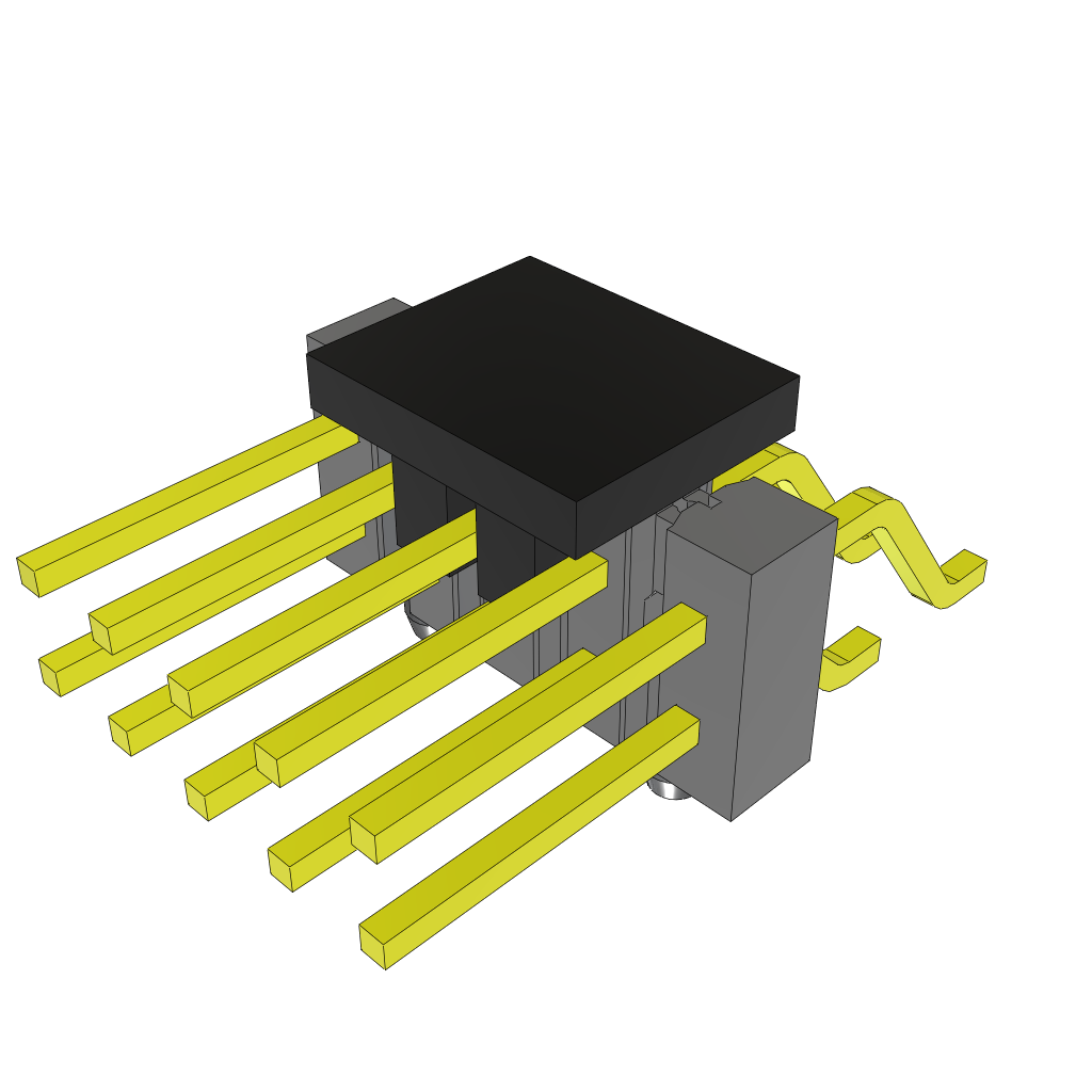 All Parts Connectors rugged connector TSM-105-02-L-DH-A-P-TR by Samtec