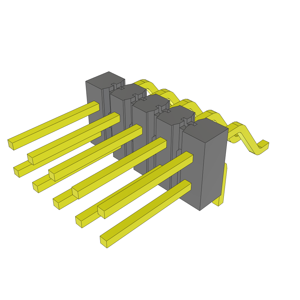 All Parts Connectors rugged connector TSM-105-02-T-MT by Samtec
