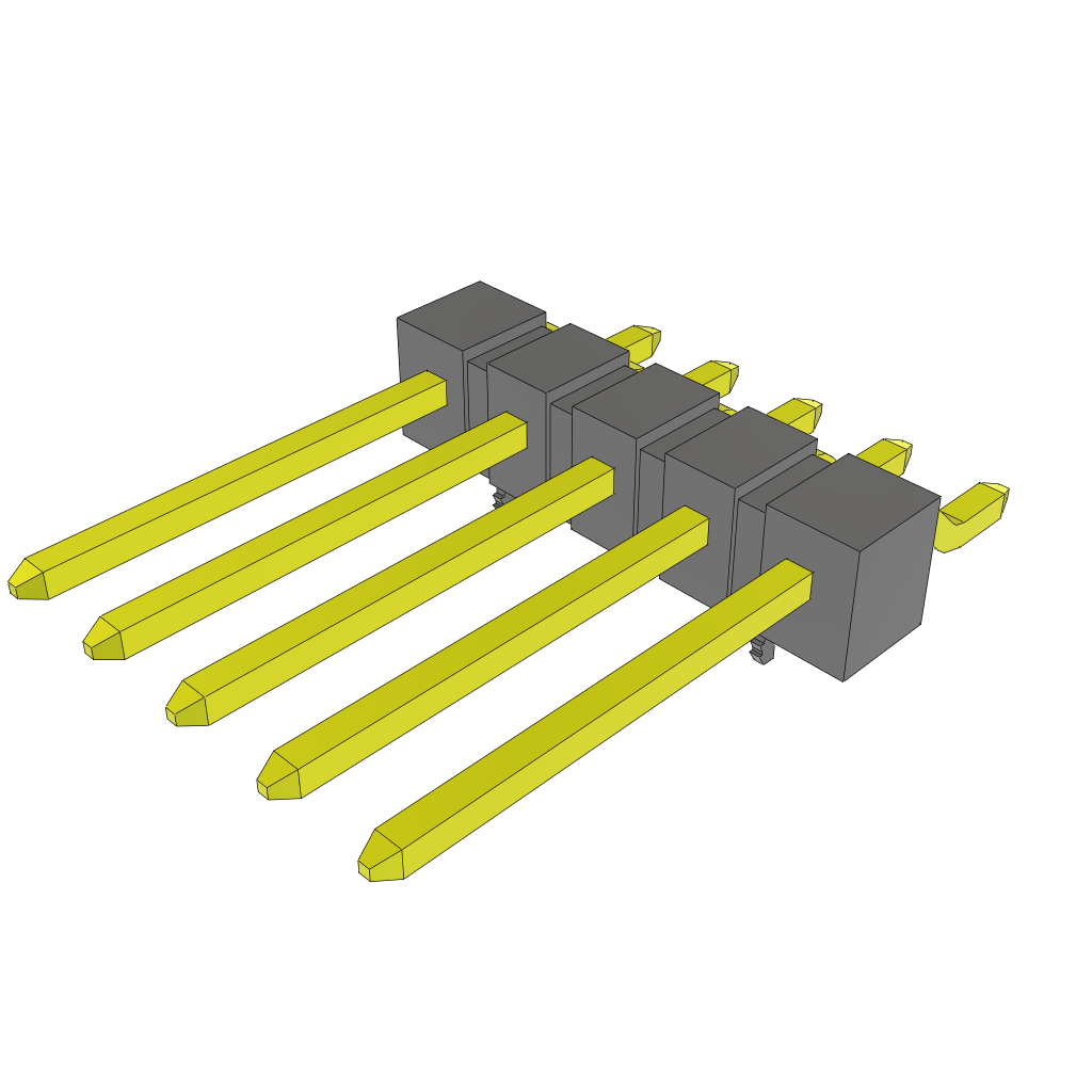All Parts Connectors BTB Connectors TSM-105-03-L-SH-LC by Samtec