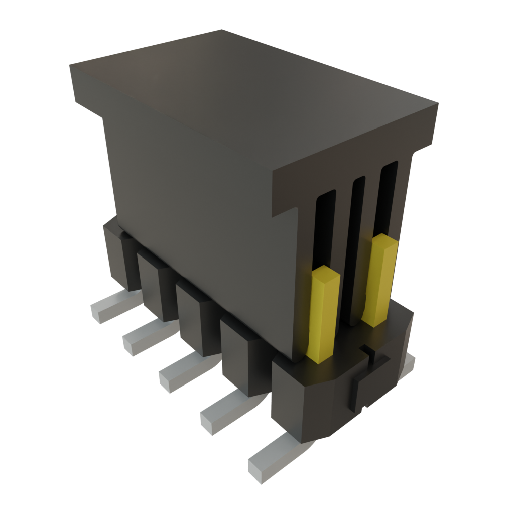 All Parts Connectors rugged connector TSM-105-04-L-DV-A-P-TR by Samtec