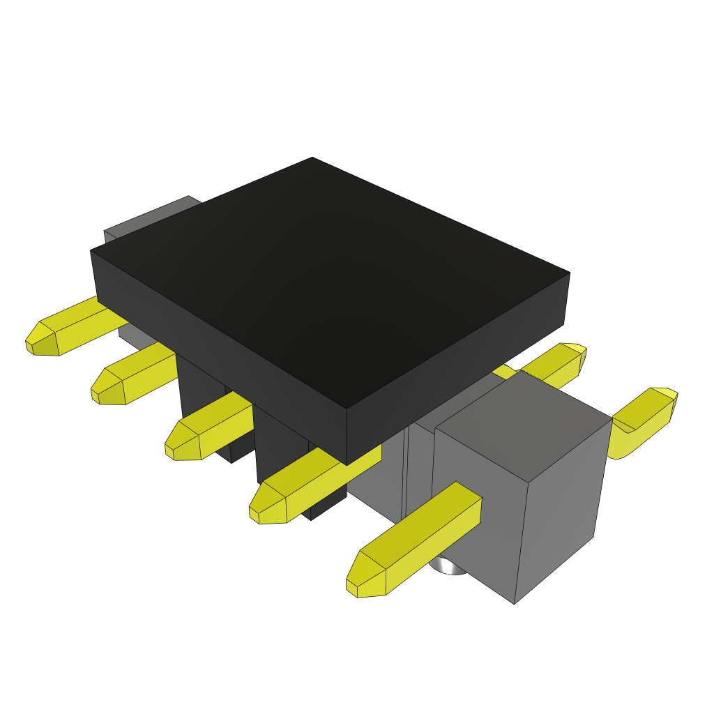 All Parts Connectors rugged connector TSM-105-04-L-SH-A-P-TR by Samtec