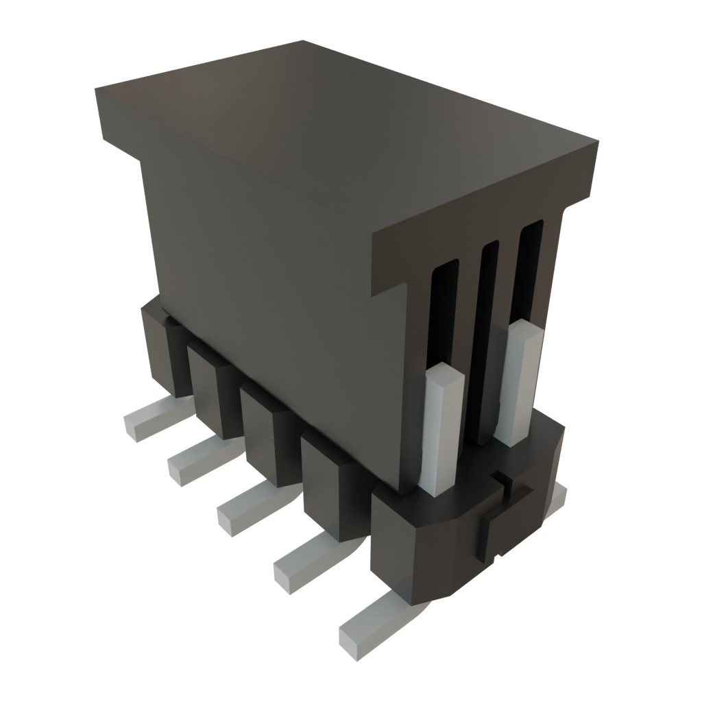All Parts Connectors rugged connector TSM-105-04-T-DV-A-P-TR by Samtec