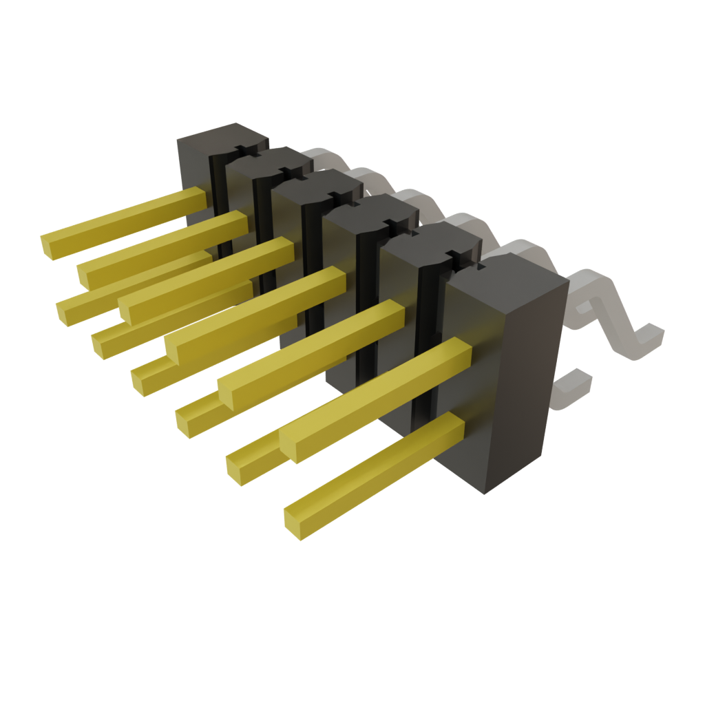 All Parts Connectors rugged connector TSM-106-01-F-DH by Samtec