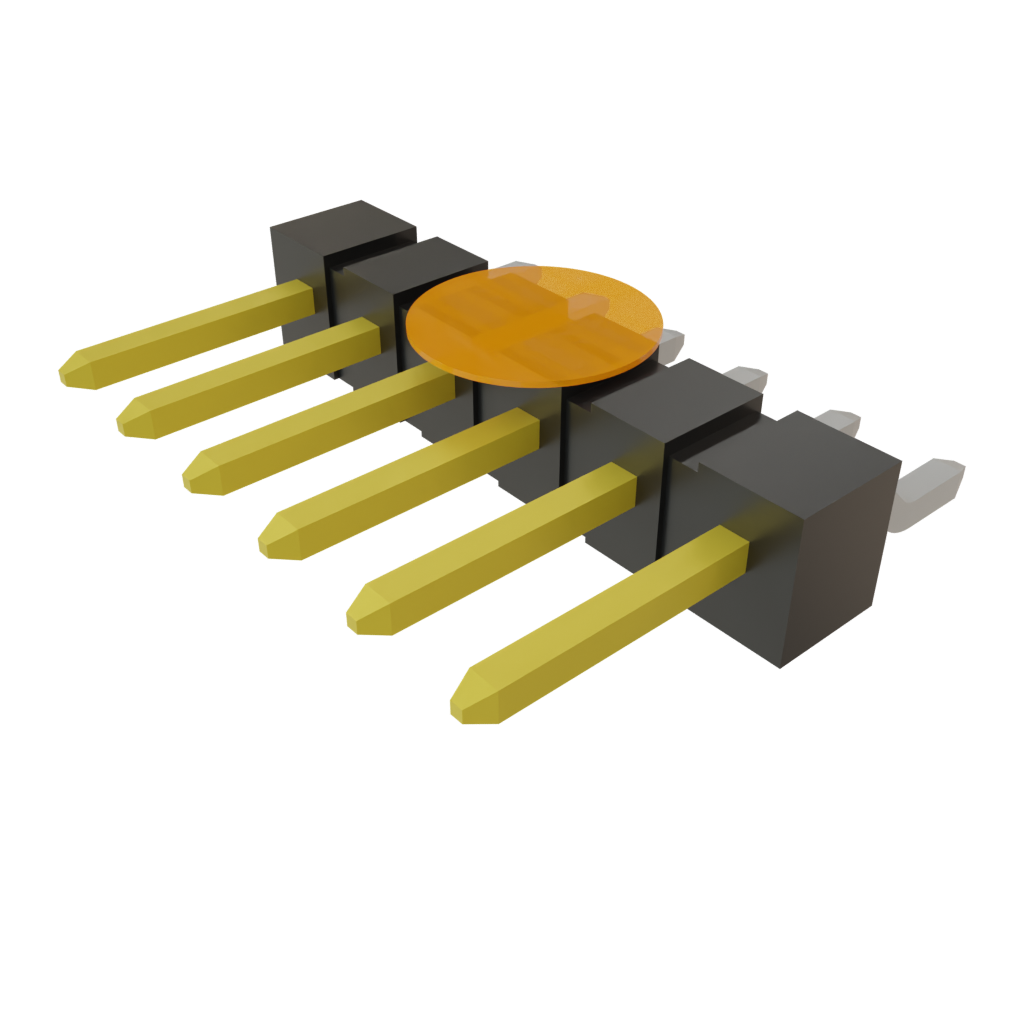 All Parts Connectors rugged connector TSM-106-01-F-SH-K-TR by Samtec