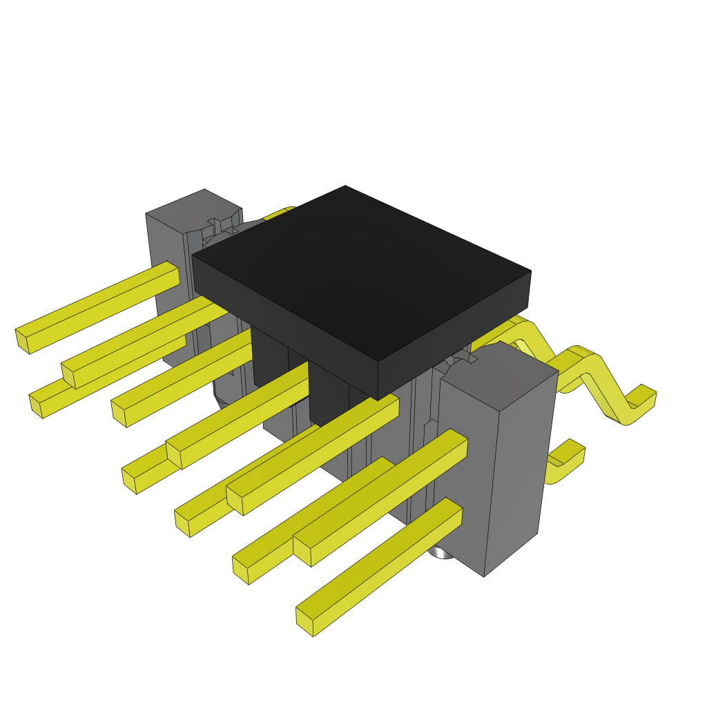 All Parts Connectors BTB Connectors TSM-106-01-L-DH-A-003-P-TR by Samtec