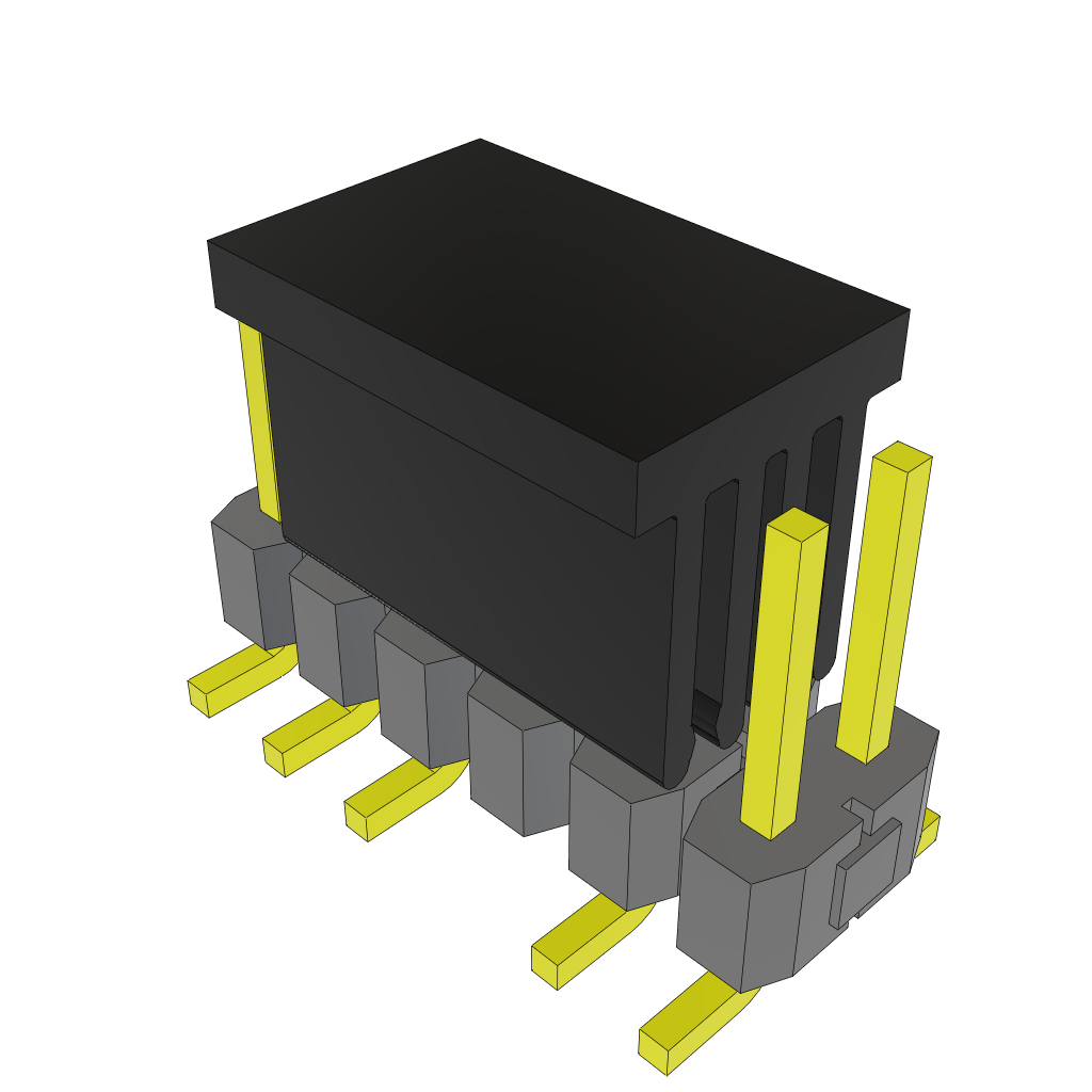 All Parts Connectors BTB Connectors TSM-106-01-L-DV-007-P-TR by Samtec