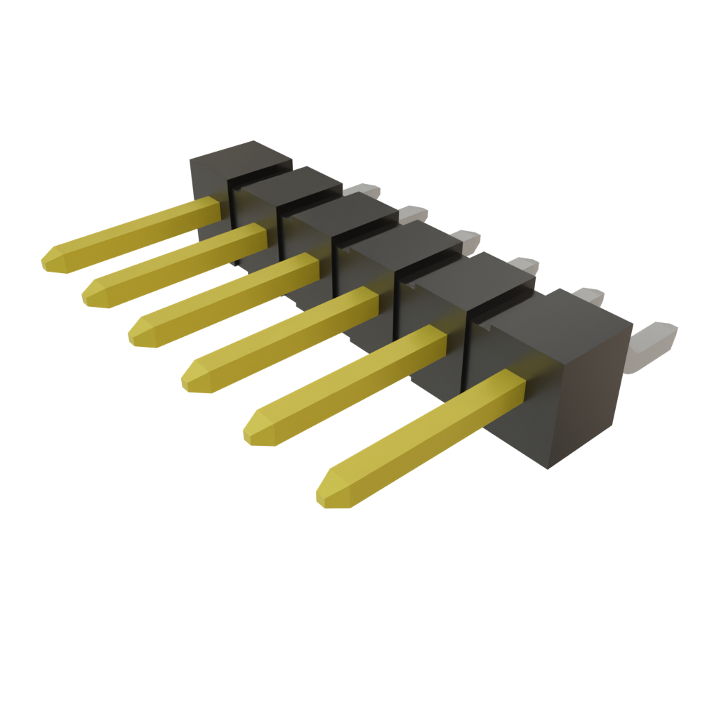 All Parts Connectors rugged connector TSM-106-01-L-SH by Samtec