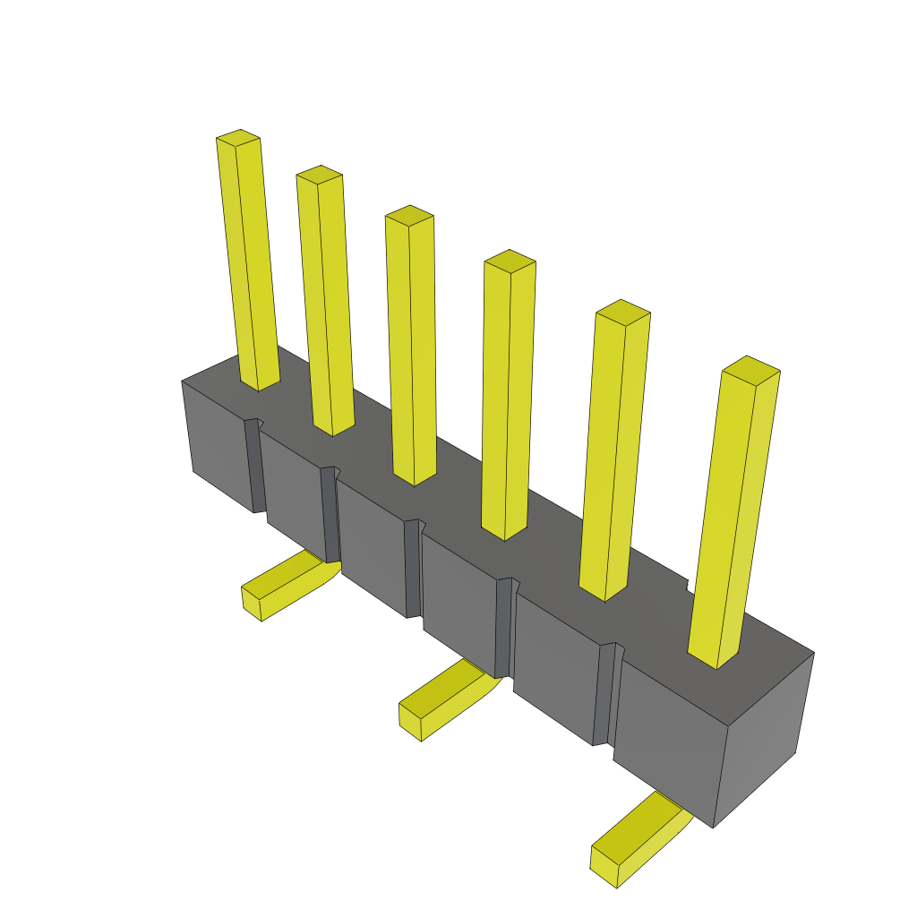 TSM-106-01-STL-SV by Samtec