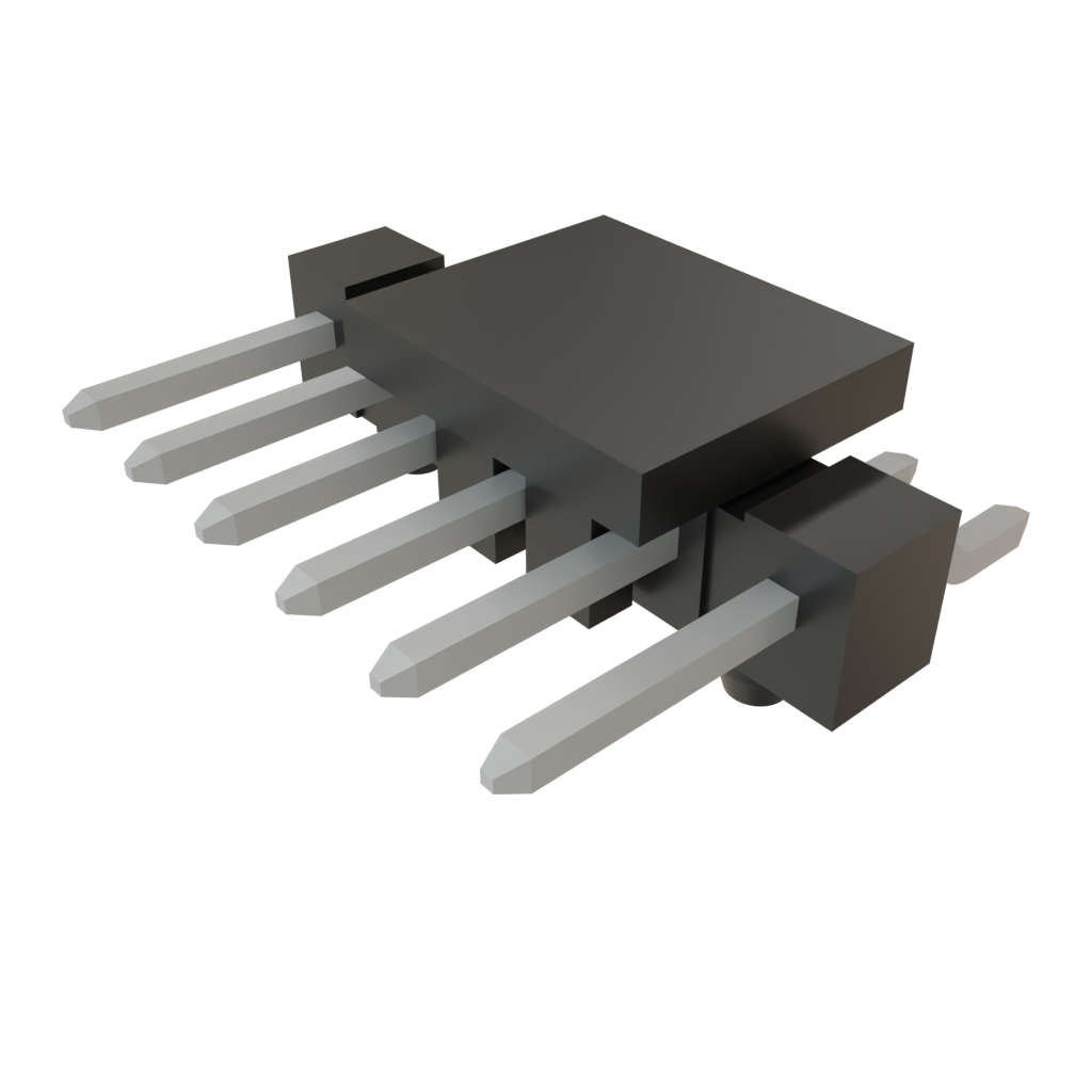 All Parts Connectors rugged connector TSM-106-01-T-SH-A-P-TR by Samtec