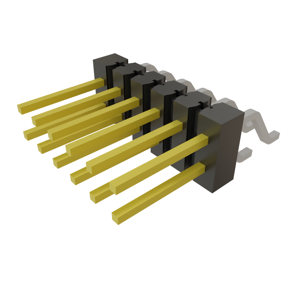 All Parts Connectors rugged connector TSM-106-02-F-DH by Samtec