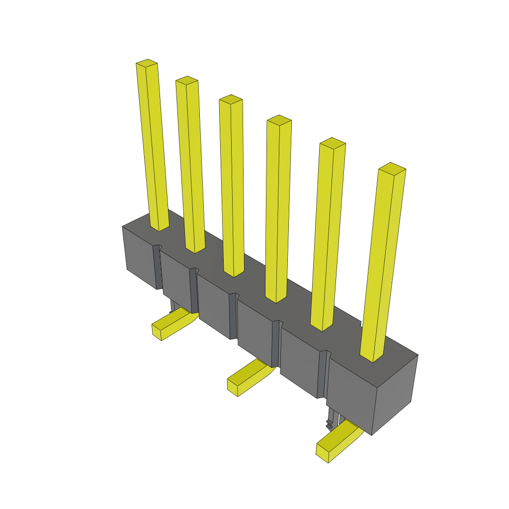 All Parts Connectors rugged connector TSM-106-02-S-SV-LC by Samtec