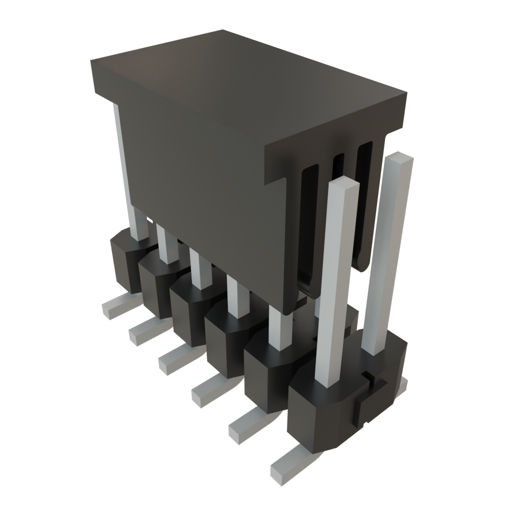 All Parts Connectors rugged connector TSM-106-02-T-DV-P by Samtec