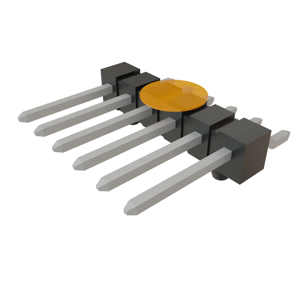 All Parts Connectors rugged connector TSM-106-02-T-SH-A-K-TR by Samtec