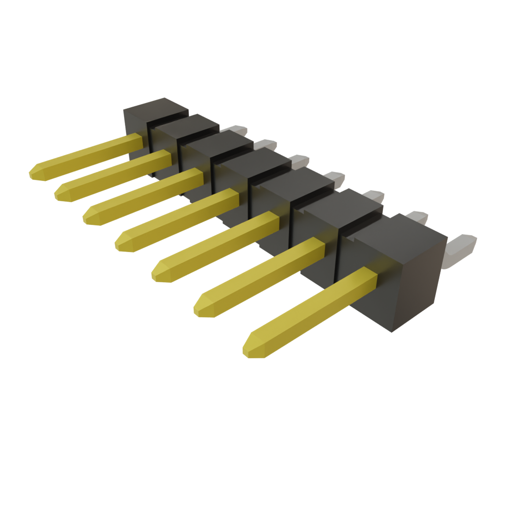 All Parts Connectors rugged connector TSM-107-01-F-SH by Samtec