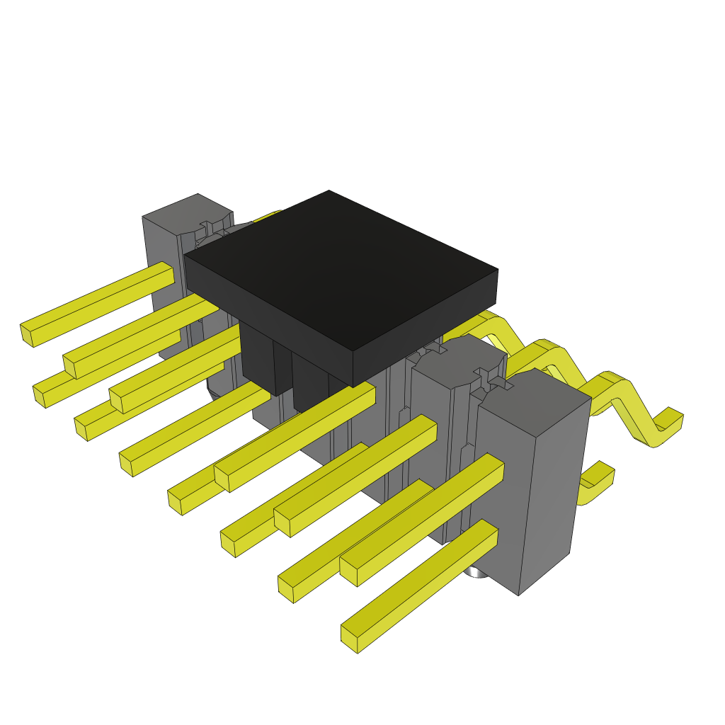 TSM-107-01-L-DH-A-008-P by Samtec