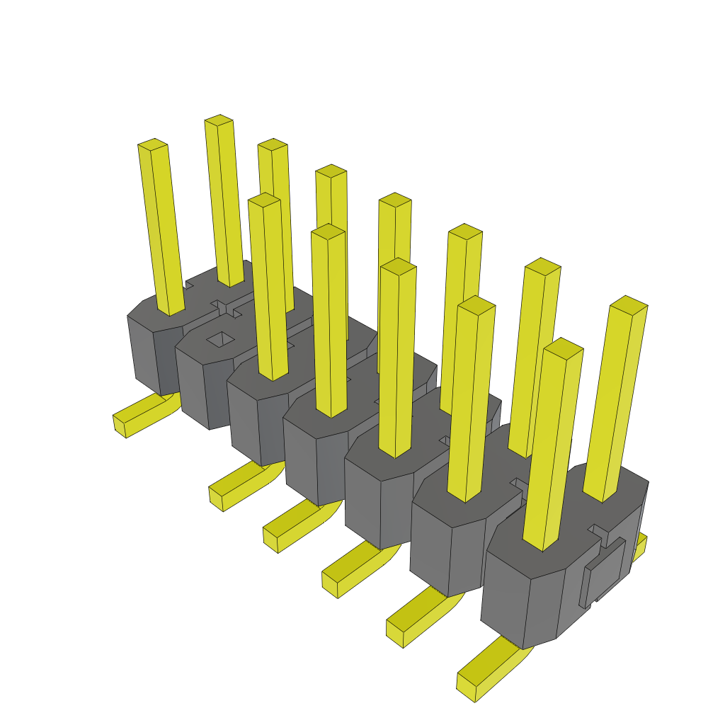 TSM-107-01-L-DV-003 by Samtec