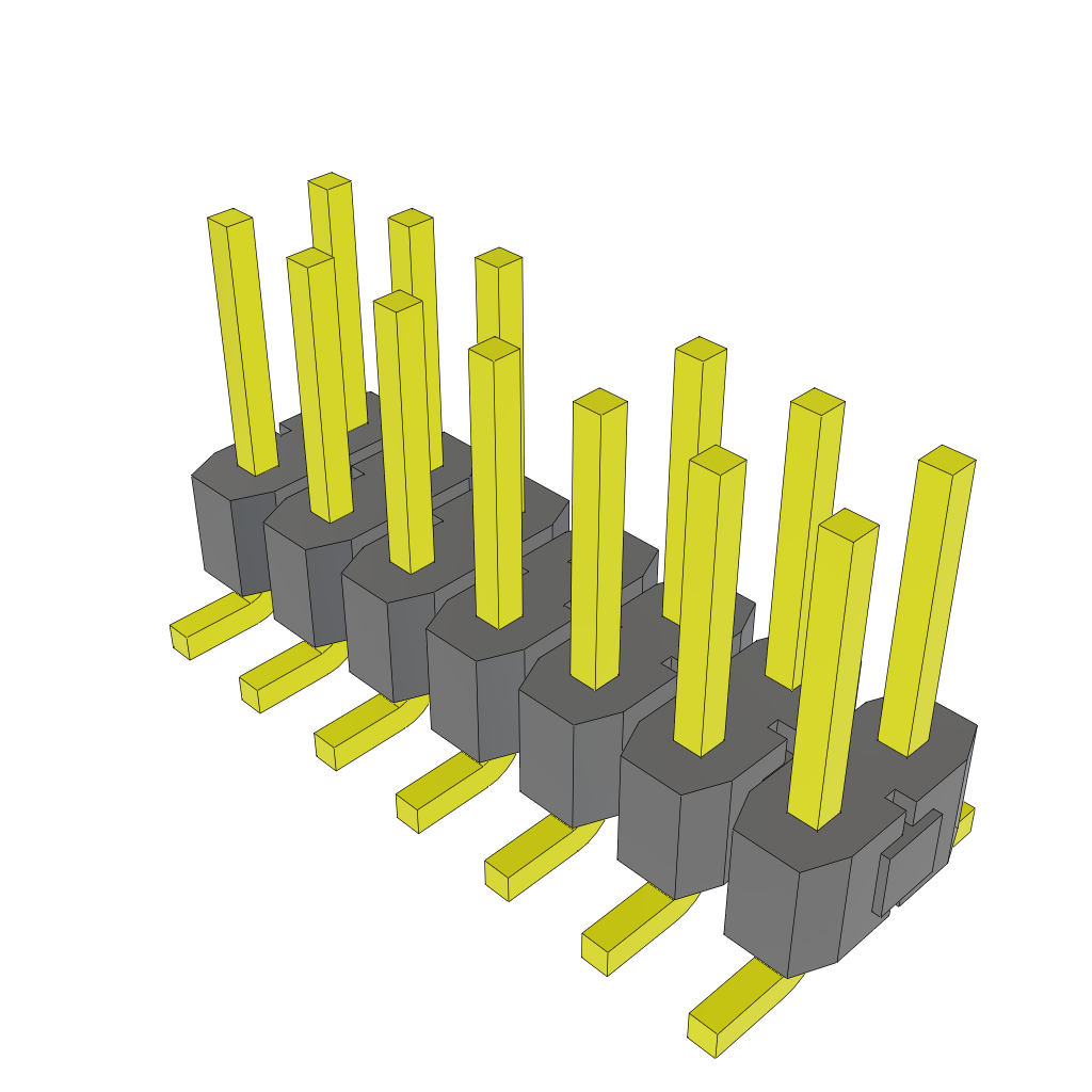 TSM-107-01-L-DV-008 by Samtec