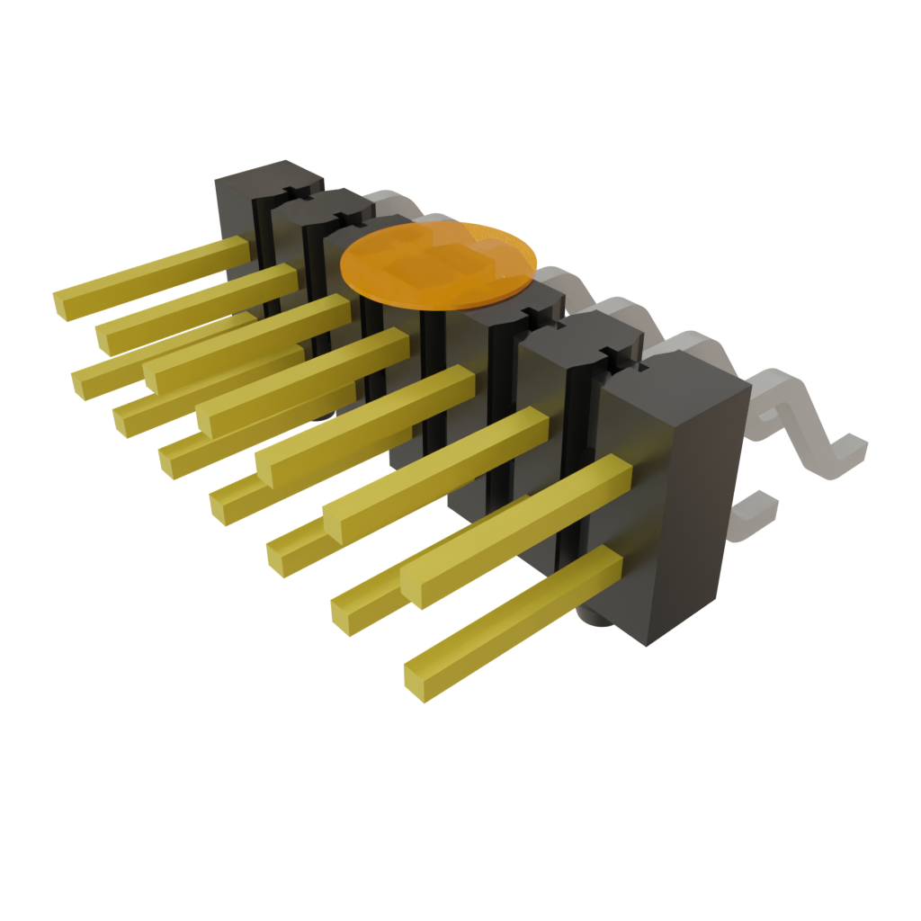 All Parts Connectors rugged connector TSM-107-01-S-DH-A-K-TR by Samtec