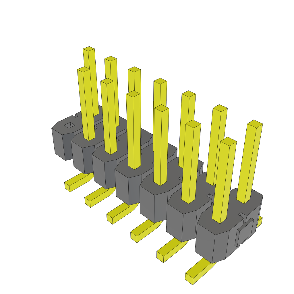 TSM-107-01-S-DV-001 by Samtec