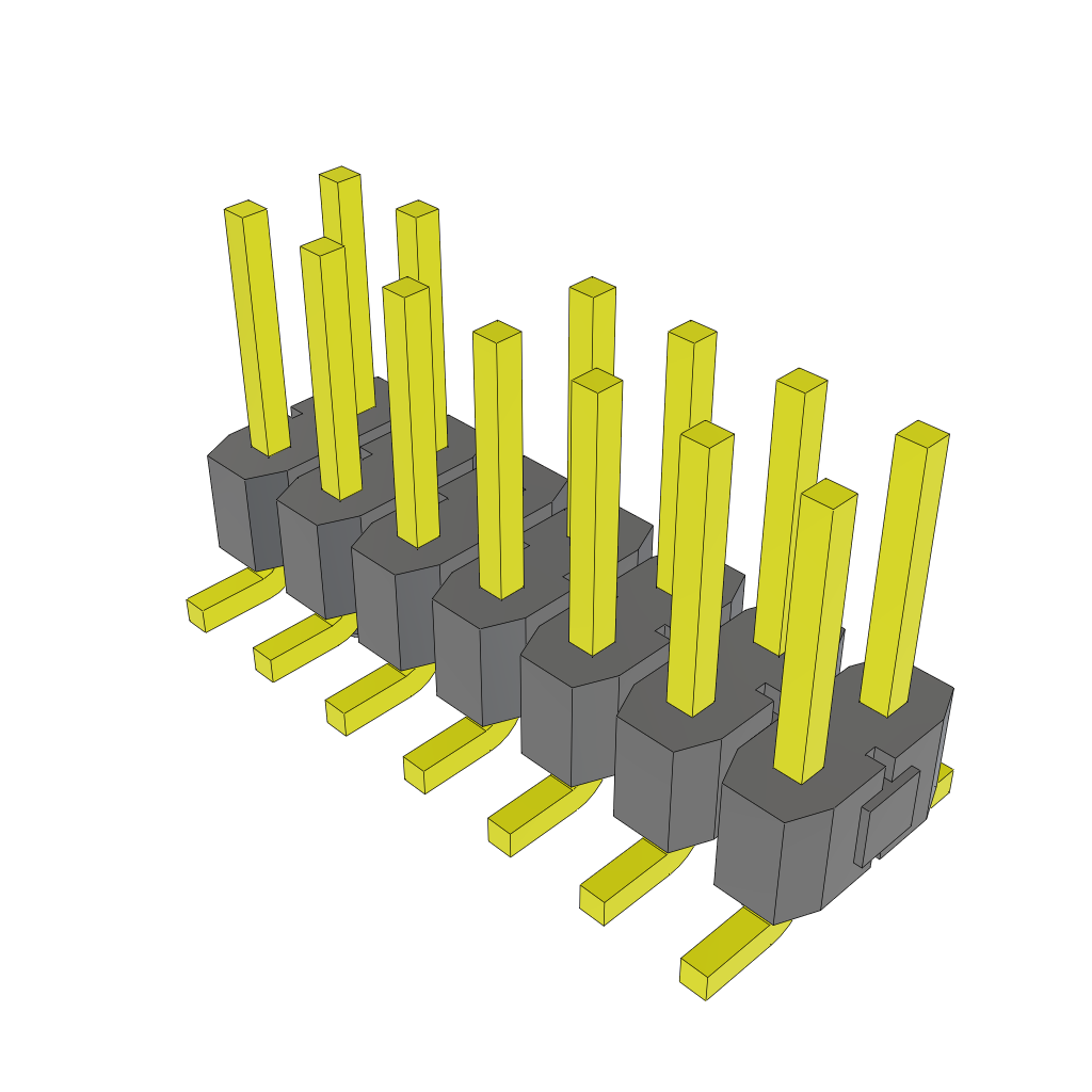 TSM-107-01-S-DV-A-006 by Samtec