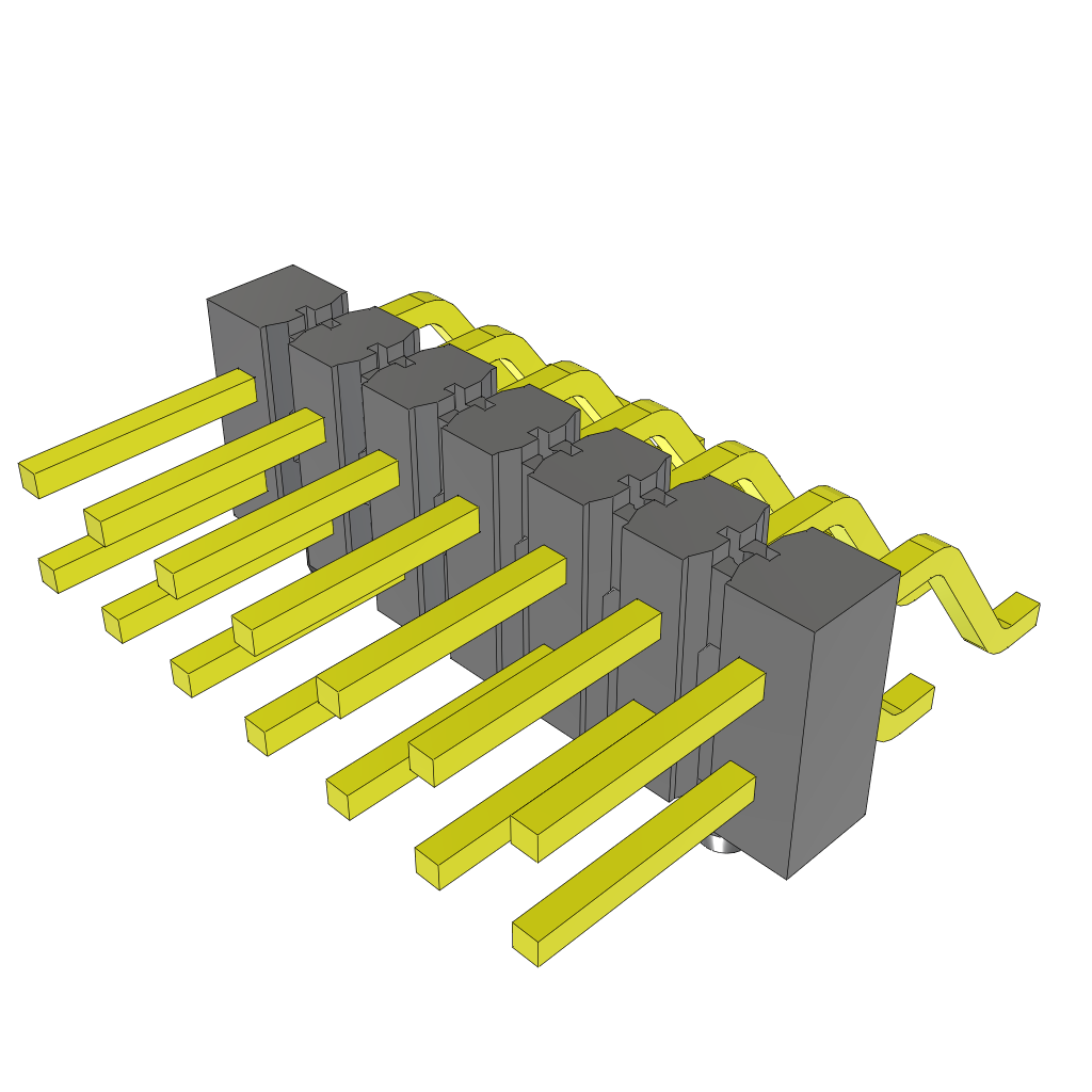 TSM-107-01-SS-DH-A by Samtec