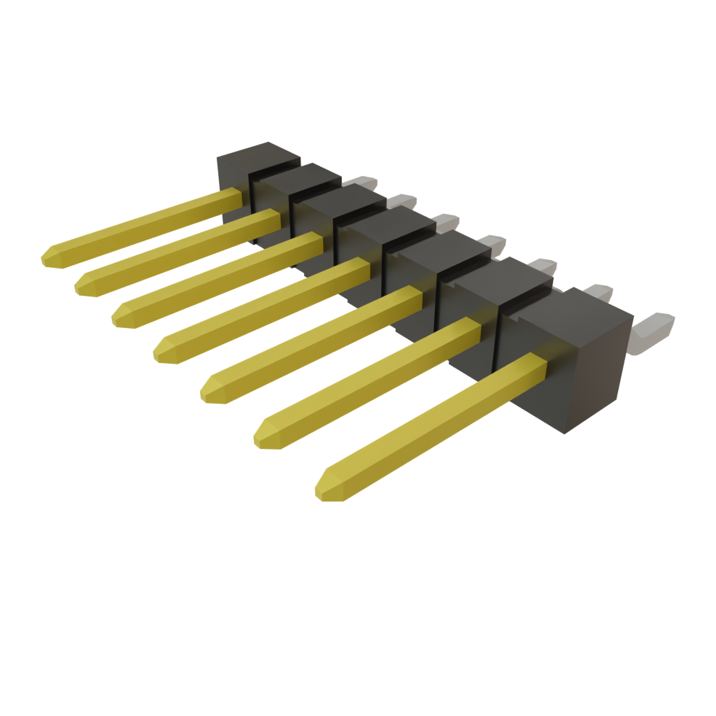 All Parts Connectors rugged connector TSM-107-02-L-SH by Samtec