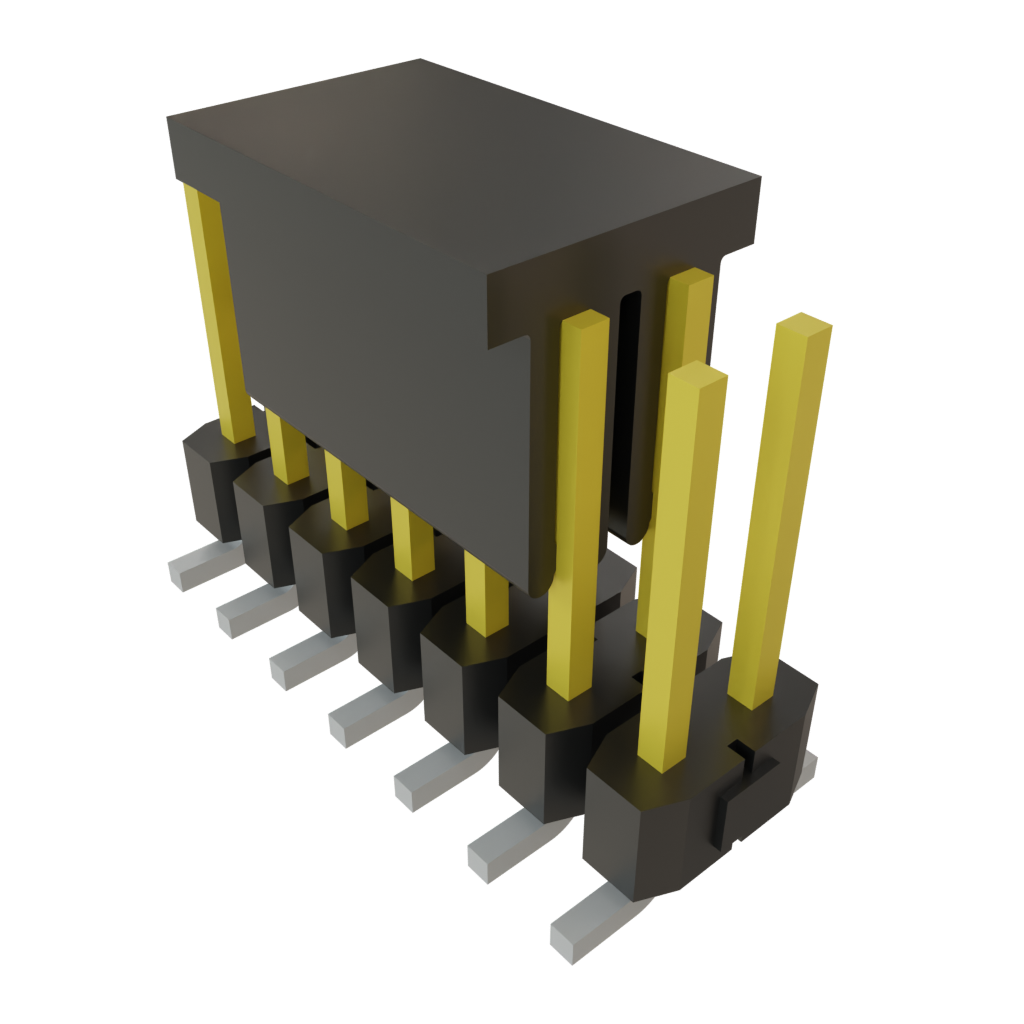 All Parts Connectors BTB Connectors TSM-107-02-SM-DV-P by Samtec