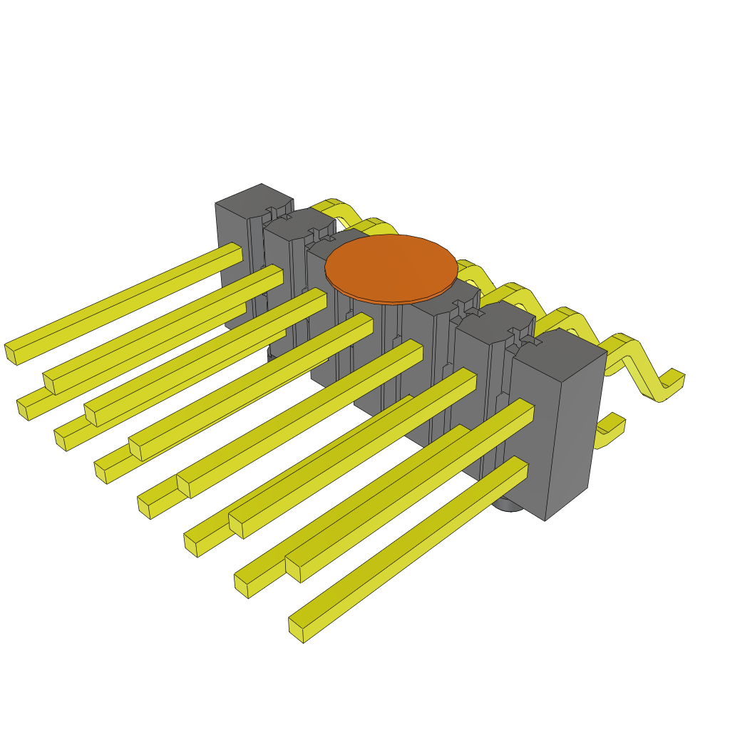 TSM-107-03-LM-DH-SL-K-TR by Samtec