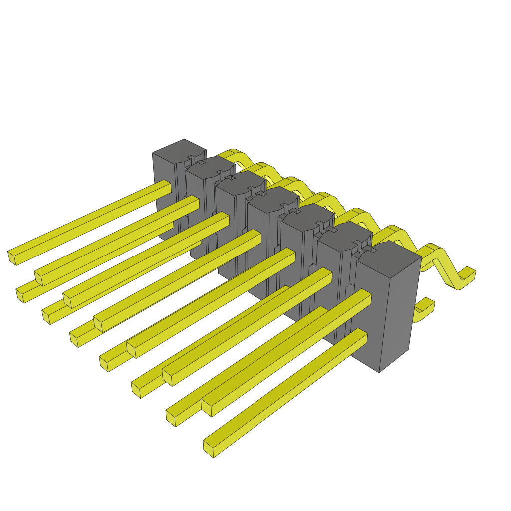 TSM-107-03-T-DH by Samtec