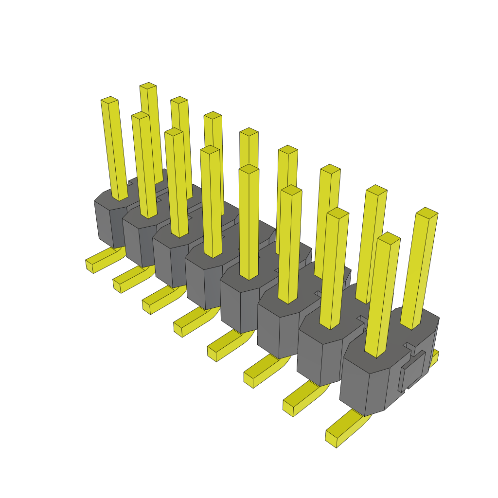 TSM-108-01-LM-DV-LC by Samtec