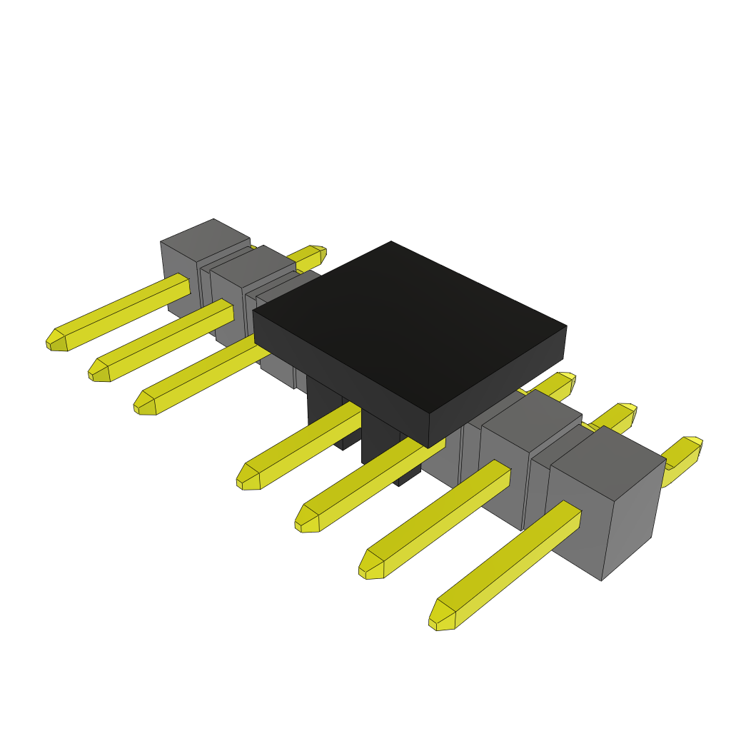 All Parts Connectors rugged connector TSM-108-01-T-SH-005-P by Samtec
