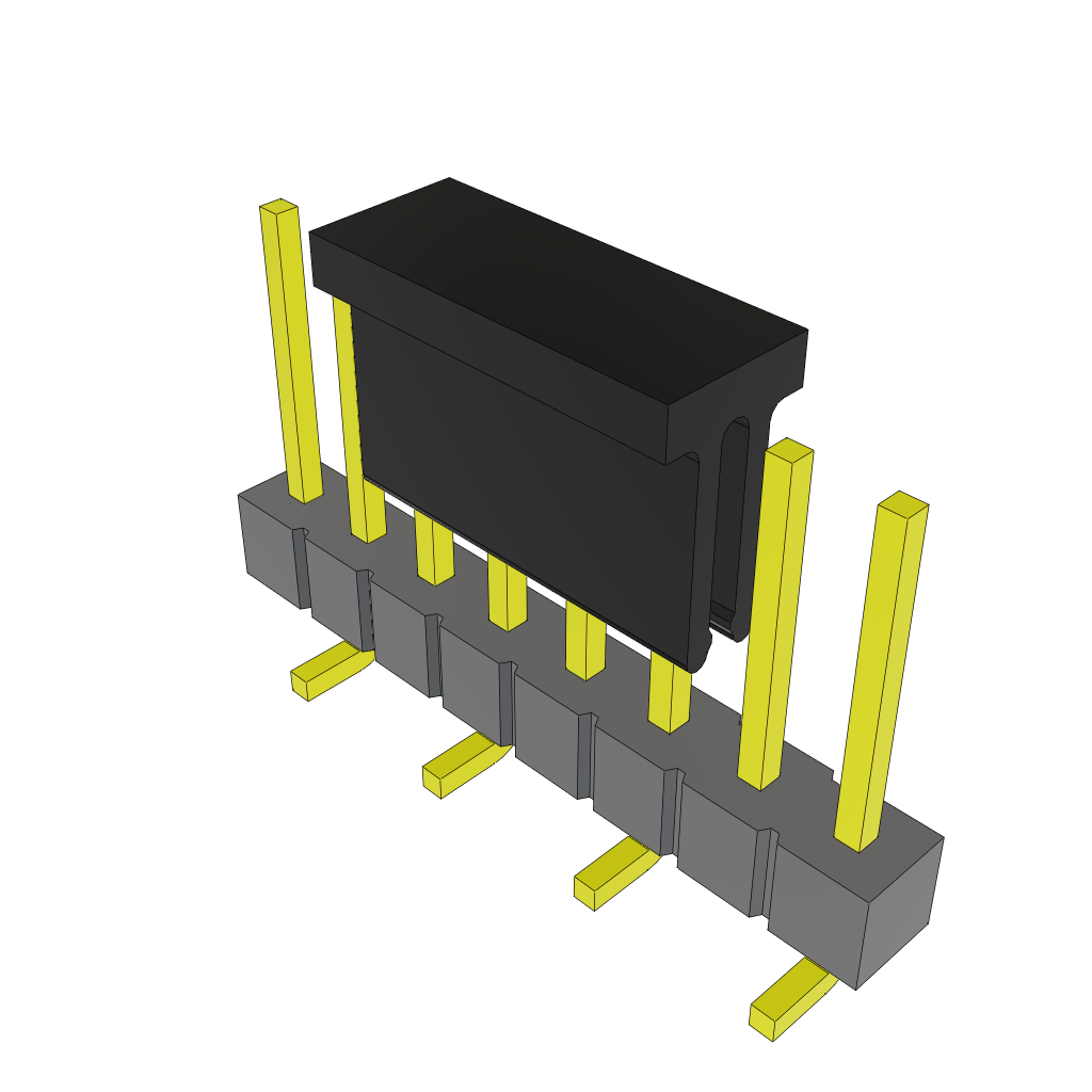 All Parts Connectors rugged connector TSM-108-02-T-SV-P by Samtec