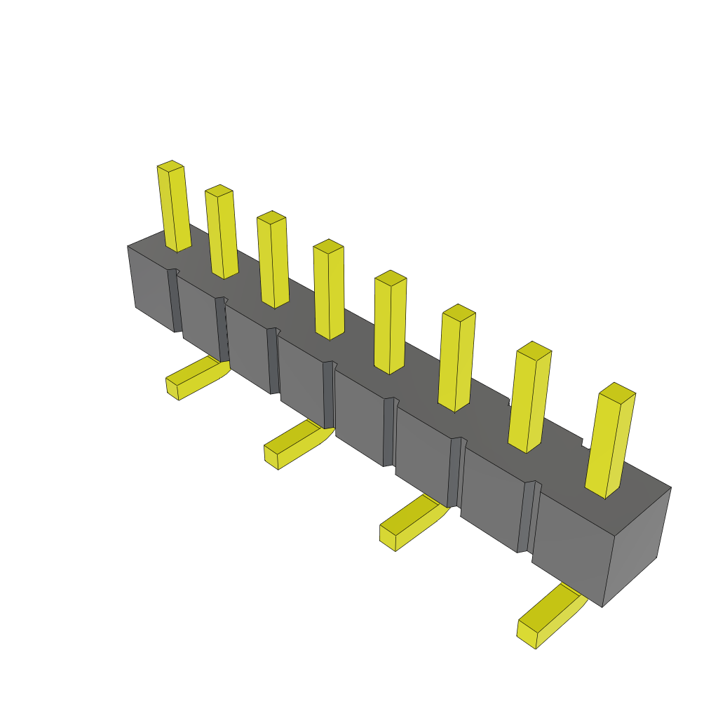 All Parts Connectors rugged connector TSM-108-04-F-SV by Samtec