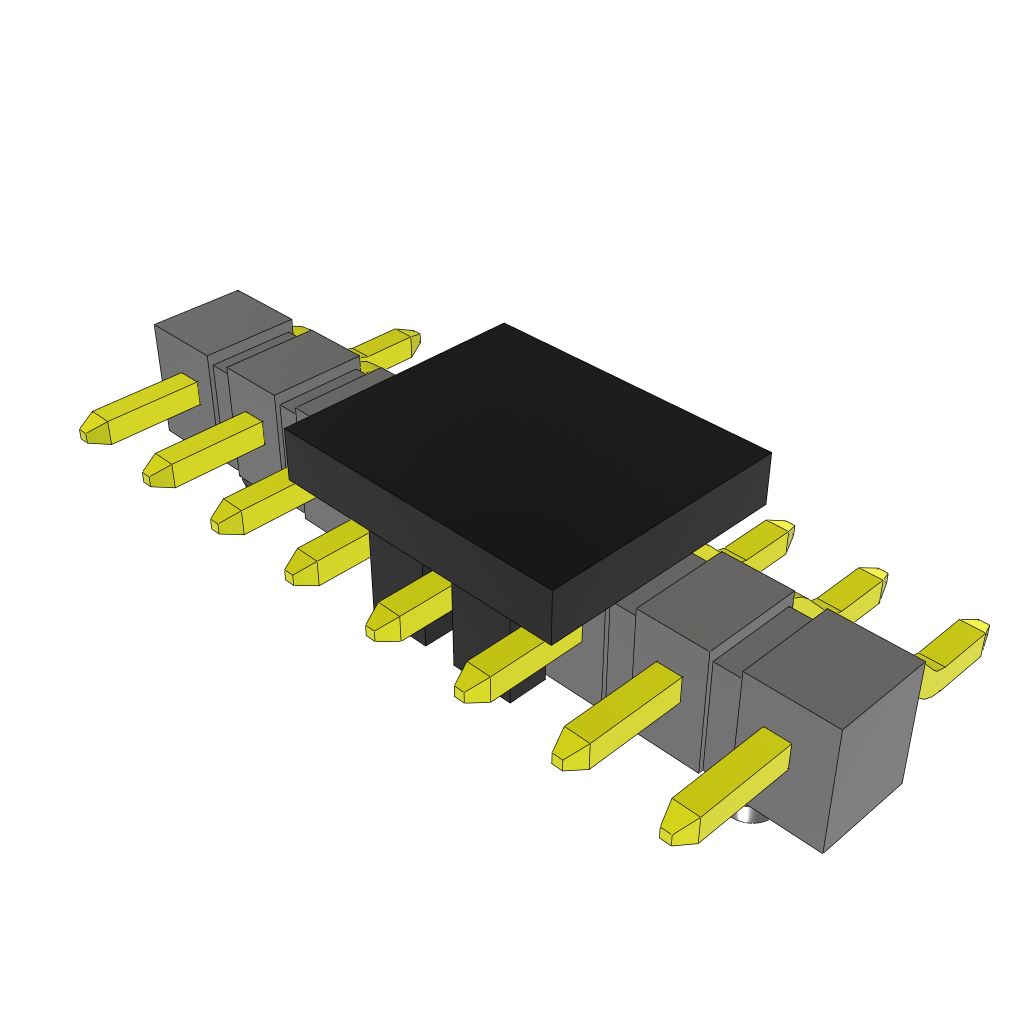 All Parts Connectors rugged connector TSM-108-04-T-SH-A-P-TR by Samtec
